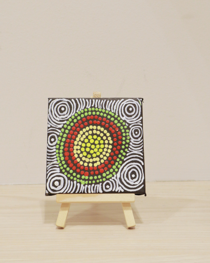 Mini Canvas Painting  by Julianne - Water Holes Collection