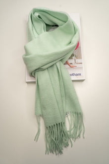 Australia Made Merino Wool Scarf | Mint Green Scarf