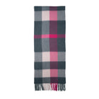 ARDWICK Australia Made Merino Wool Scarf | Tartan Scarf - Camellia Pink Plaid Scarf