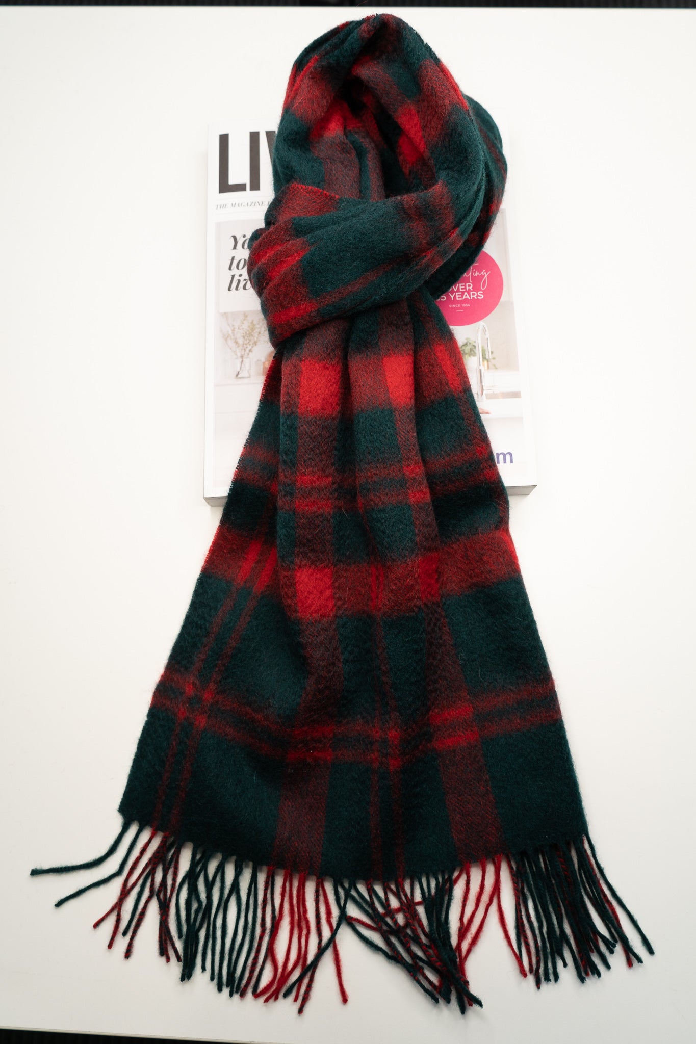 ARDWICK Australia Made Merino Wool Scarf | Tartan Scarf - BUFFALO Scarf