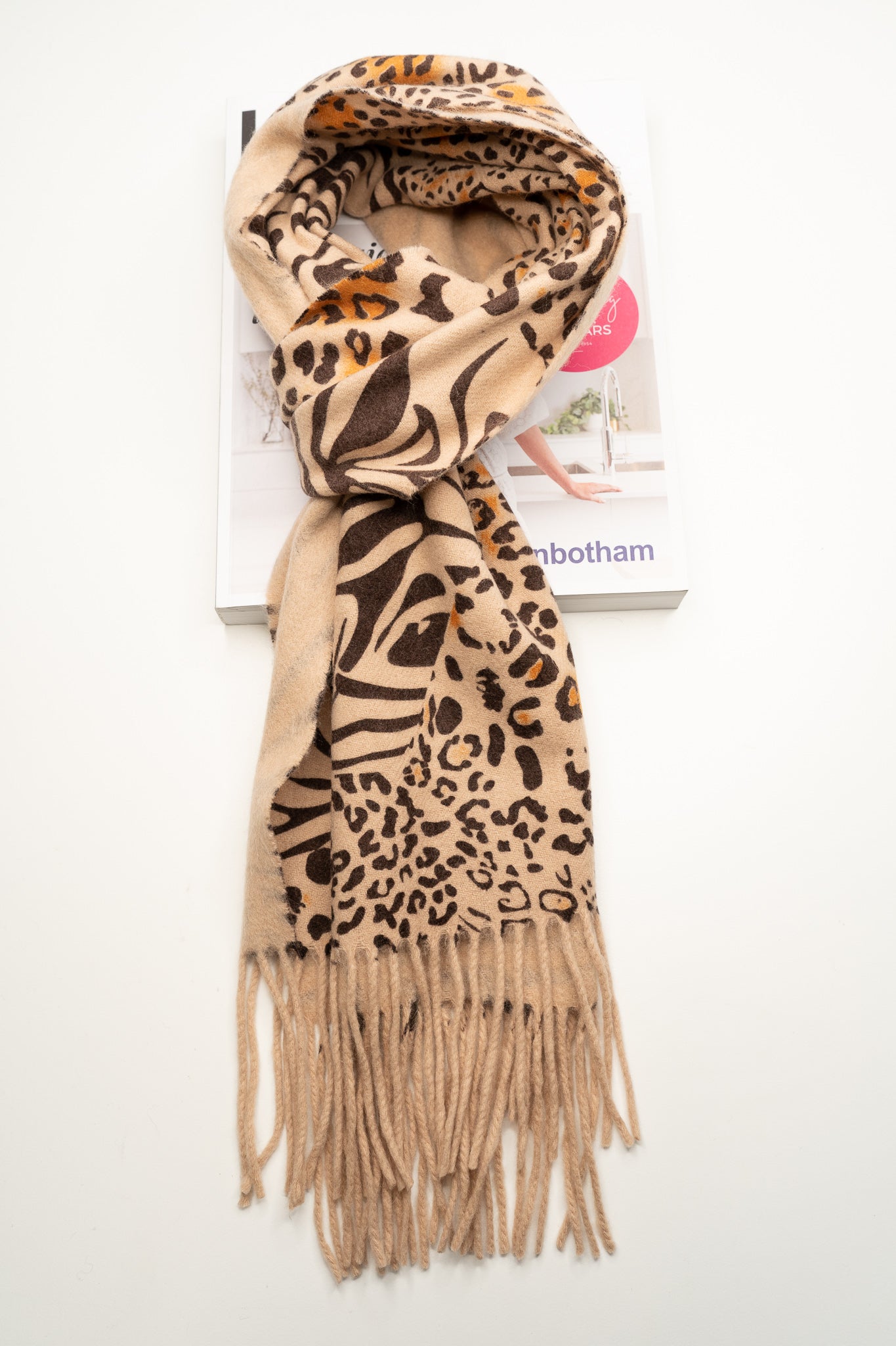 Australia Made Alpaca Scarf | Leopard Scarf