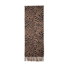 Australia Made Alpaca Scarf | Dark Leopard Scarf