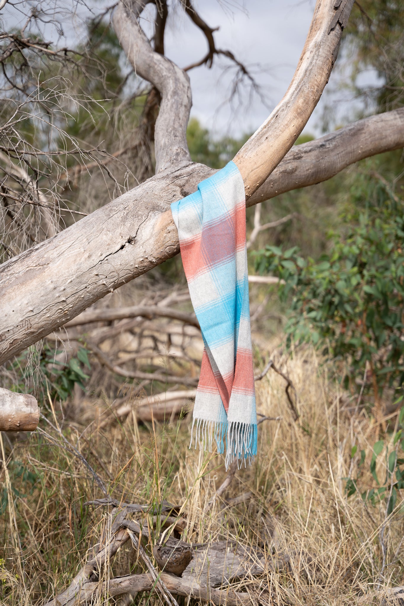 WOOLIWOOLI 100% MERINO Wool Scarves| Ocean Sunset