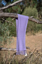 ARDWICK Australia Made Merino Wool Scarf | Lavender Purple Scarf