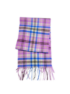 ARDWICK Australia Made Merino Wool Scarf | Purple Scotland Check