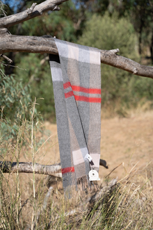 Australia Made Merino Wool Scarf| Wilpena Pound, SA