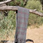 ARDWICK Australia Made Merino Wool Scarf | Tartan Scarf  - Dimgray Stewart Scarf