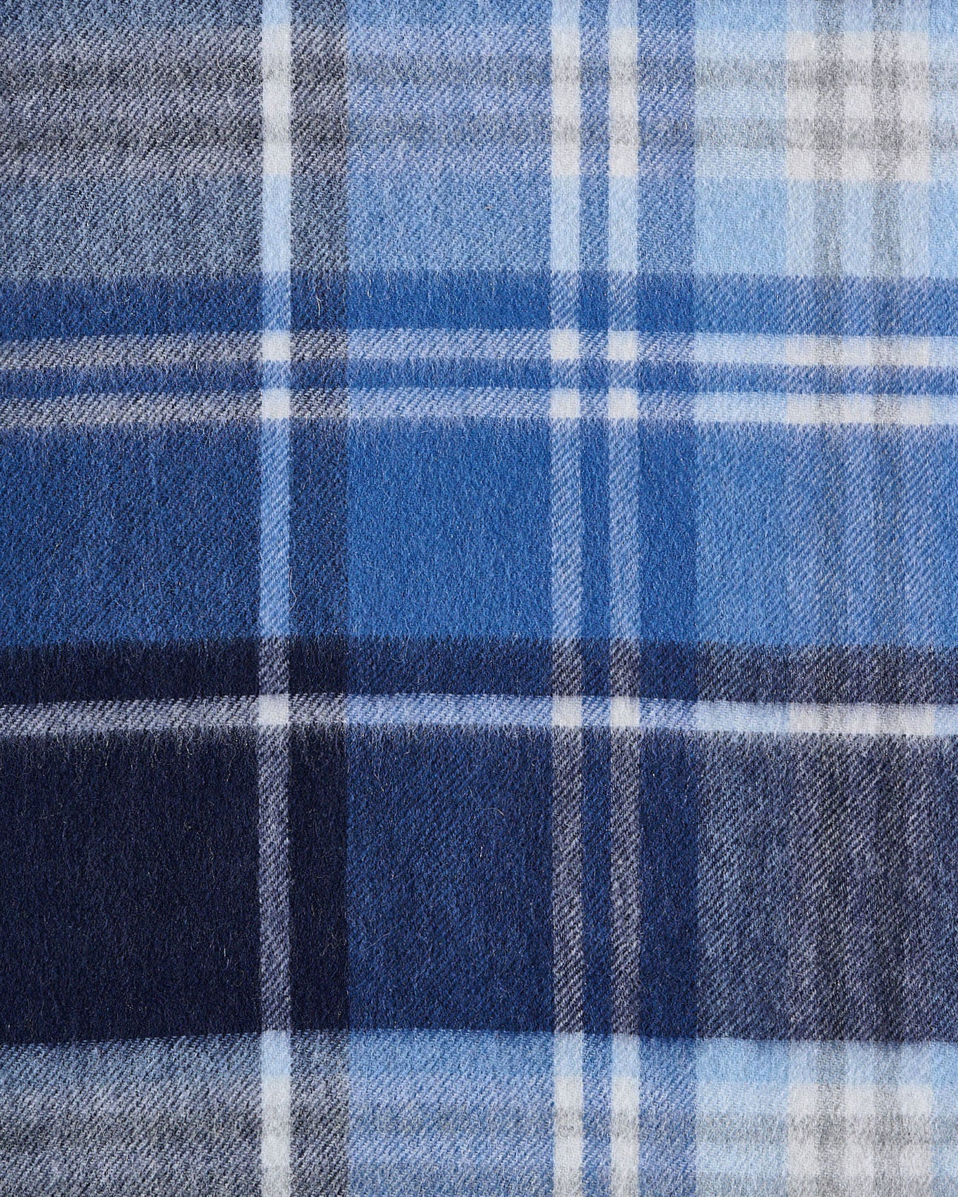 Australian Made Merino Wool Scarf | Tartan Scarf - Geographe Bay, WA