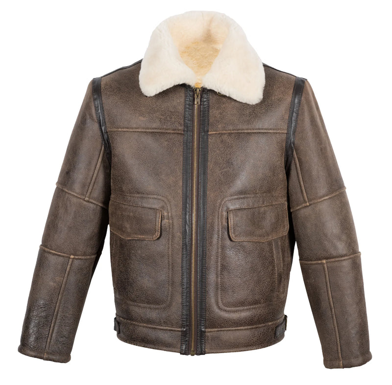 Men's Sheepskin Bomber - XXXL