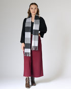 Australia Made Merino Wool Scarf | Plaid Scarf - Melbourne Shadows