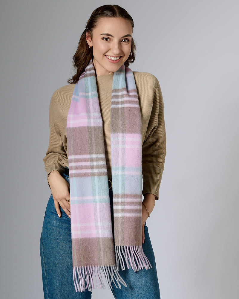 Australia Made Merino Wool Scarf｜Tartan Scarf - The City of Dreams