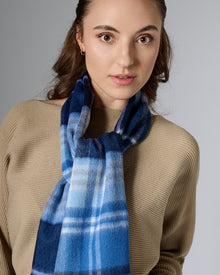 Australian Made Merino Wool Scarf | Tartan Scarf - Geographe Bay, WA